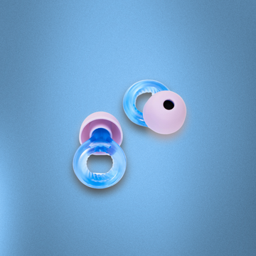 Zajszűrő Füldugó - Blue Plastic