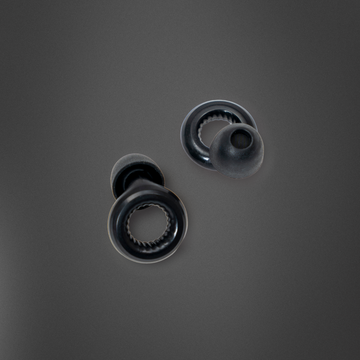 Zajszűrő Füldugó - Black Plastic
