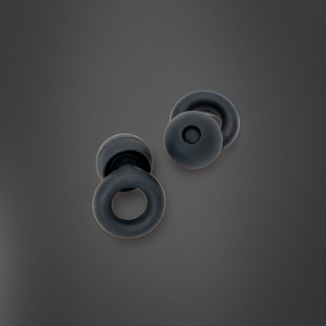 Zajszűrő Füldugó - Black Silicone