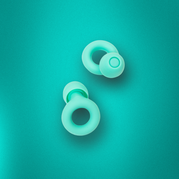Zajszűrő Füldugó - Green Silicone