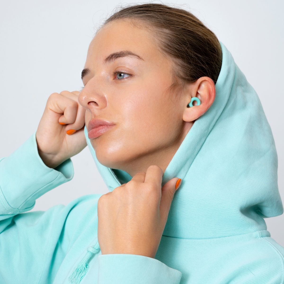 Zajszűrő Füldugó - Green Silicone