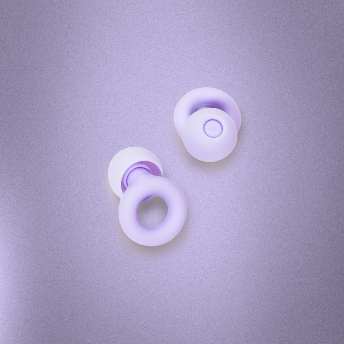 Zajszűrő Füldugó - Purple Silicone